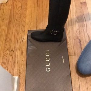 Authentic Gucci riding boots size 38 (size 8)